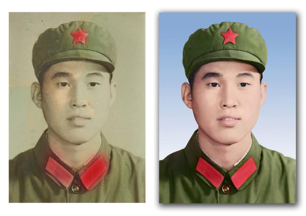 湾岭镇破损照片修复-18